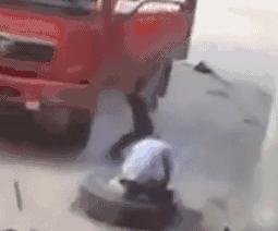 輪胎膨脹千萬不要模！不然會爆炸！