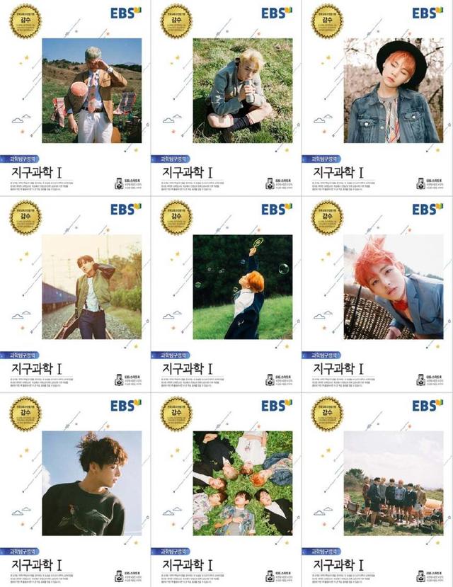 BTS、NCT、EXO等「變身」高考講義吸引學生，為讀書增添一點樂趣 