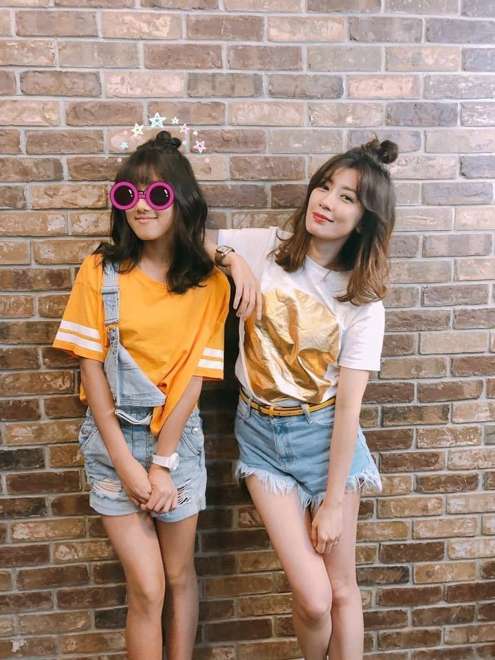 梧桐妹13歲了！神複製賈靜雯美腿 網驚豔：長一模一樣 