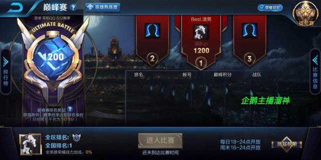 王者榮耀：S12第一個巔峰王者，關羽80連勝，到底何許人也
