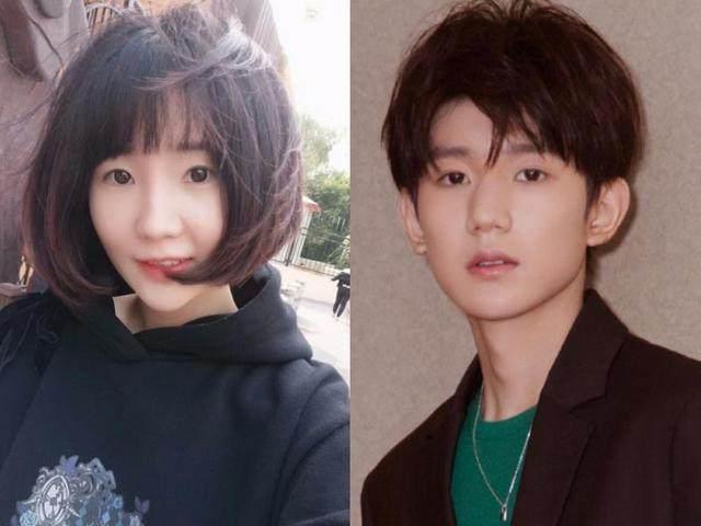 男明星和妹子撞臉：鹿晗傻傻分不清，她因長得像吳亦凡而引起熱議！