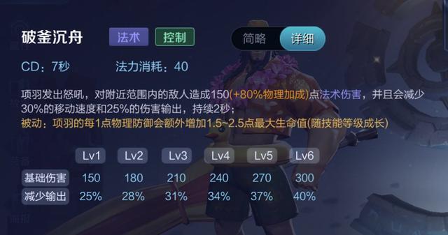 王者榮耀S12版本之子-項羽，最肉銘文出裝能抗能打