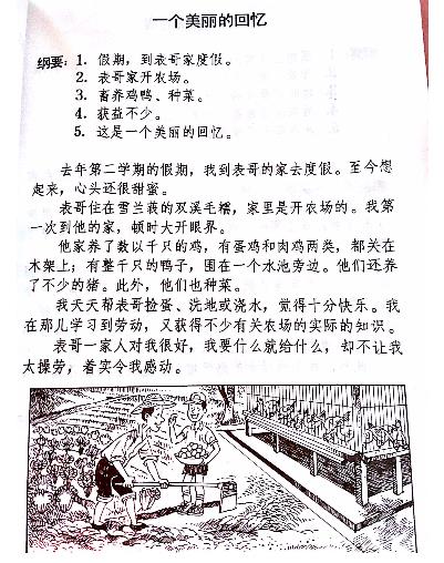 UPSR華語範文參考 