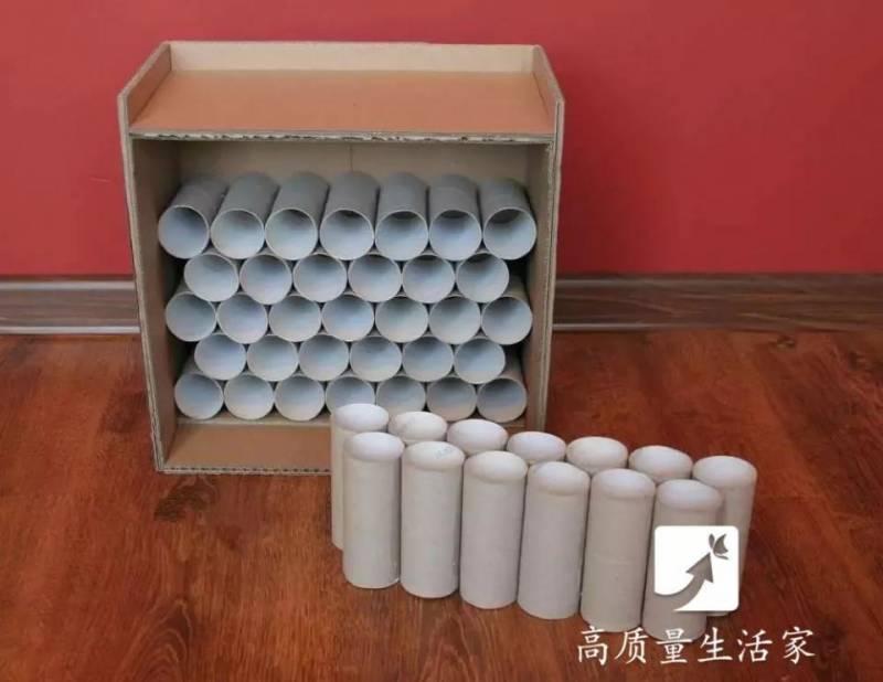 捲紙最值錢的就是芯，可惜你把它們全扔了，其實它的存在價值大著呢 