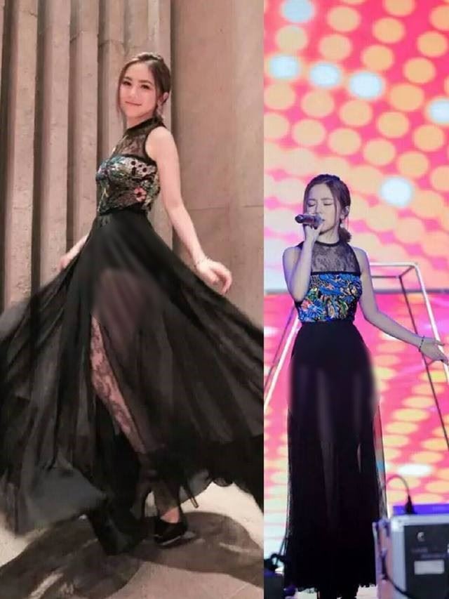 鄧紫棋大膽穿一次美裙，沒想到暴露缺點，網友：黑色褲子太美！ 
