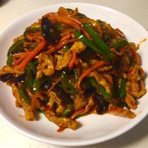 魚香肉絲做法簡單很，學會了不用去飯店吃了，配上米飯吃好極了