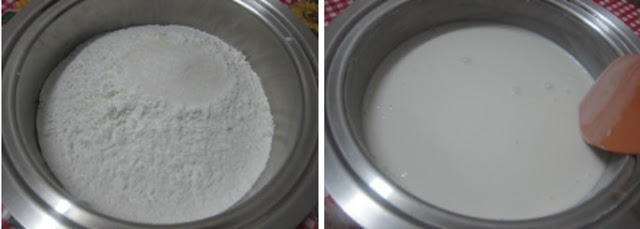 自製麻薯，一口咬下，滿滿的花生香，軟Q軟Q的，好滿足~~
