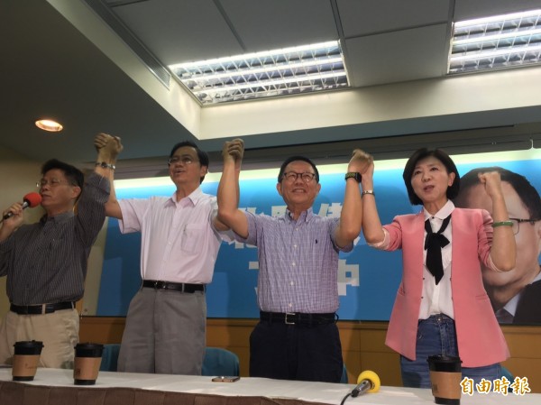 丁守中公布 競選總部主委張善政、總幹事王育敏 