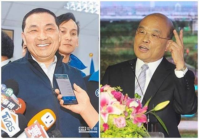 前閣揆蘇貞昌任內政績是啥？靠侯友宜神救援！