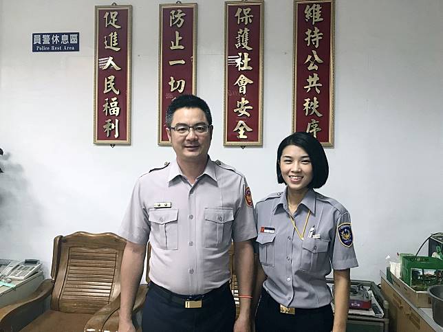 撞名「呂秀蓮」 23歲正妹女警趣答「不認得臉也記得名」
