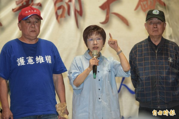 洪秀柱會浙江省委書記 批民進黨政府去中國化「誤導學子」
