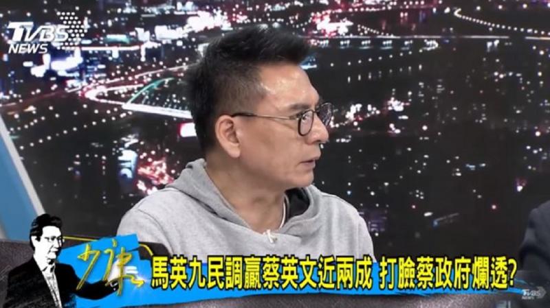 民調輸馬英九近2成？楊文嘉：小英恐成 台灣首位OTP