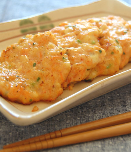 豆腐蝦餅