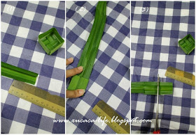 很久以前就想做這個好吃又可愛的糕點 ~ 香蘭椰汁馬蹄糕 ( Kuih Tako )