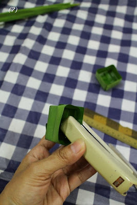 很久以前就想做這個好吃又可愛的糕點 ~ 香蘭椰汁馬蹄糕 ( Kuih Tako )