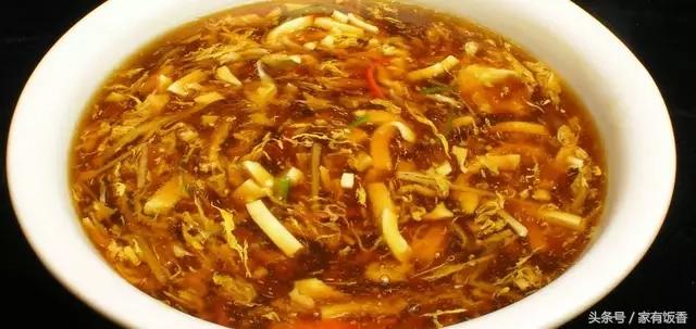 最愛喝酸辣湯，早起燒一鍋酸辣湯，一次能喝2大碗 