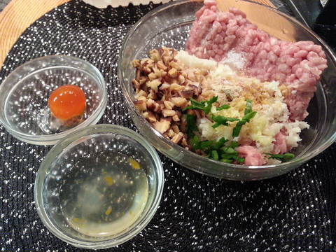 [香菇鹹蛋蒸肉餅] 食譜 & 做法