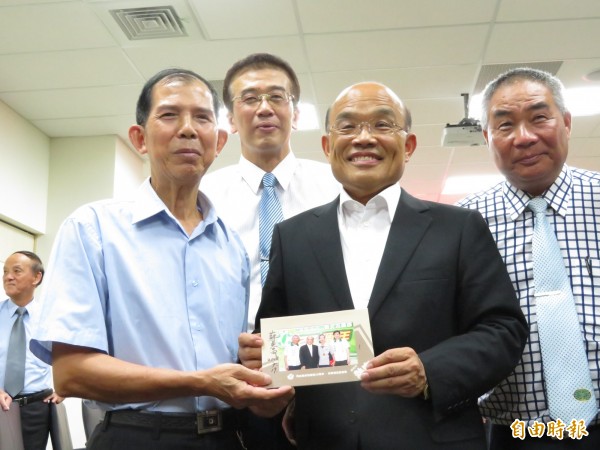 批朱市府8年做不到 蘇保證4年開通大漢溪左岸堤外便道 