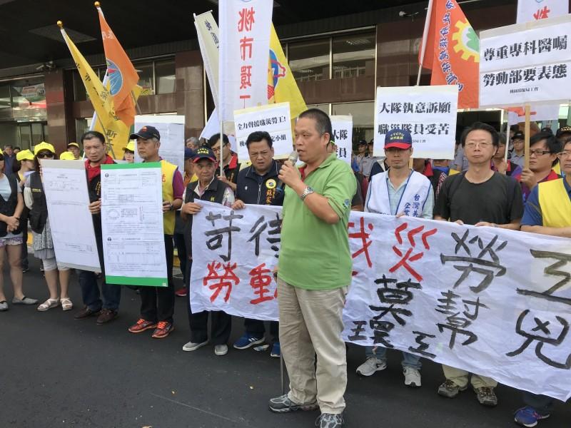 桃園市清潔隊員遭酒駕卻請不了公傷病假 勞動部前陳情 