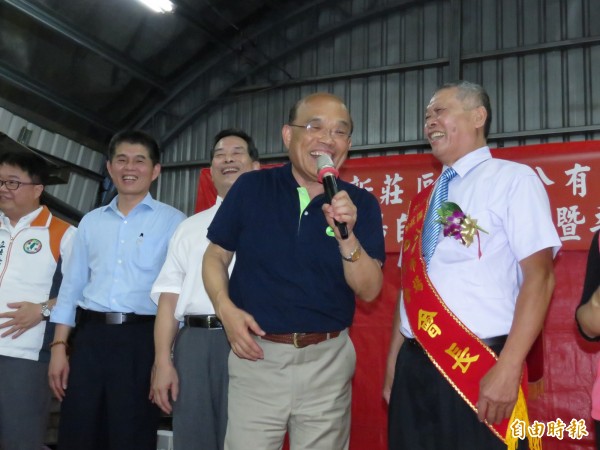 跨縣市輔選比侯友宜慢？ 蘇貞昌：我們有節奏 