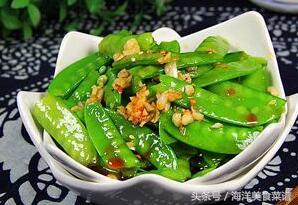 荷蘭豆12種美妙吃法，爽滑脆嫩真美味，缺鐵的孩子要多吃哦