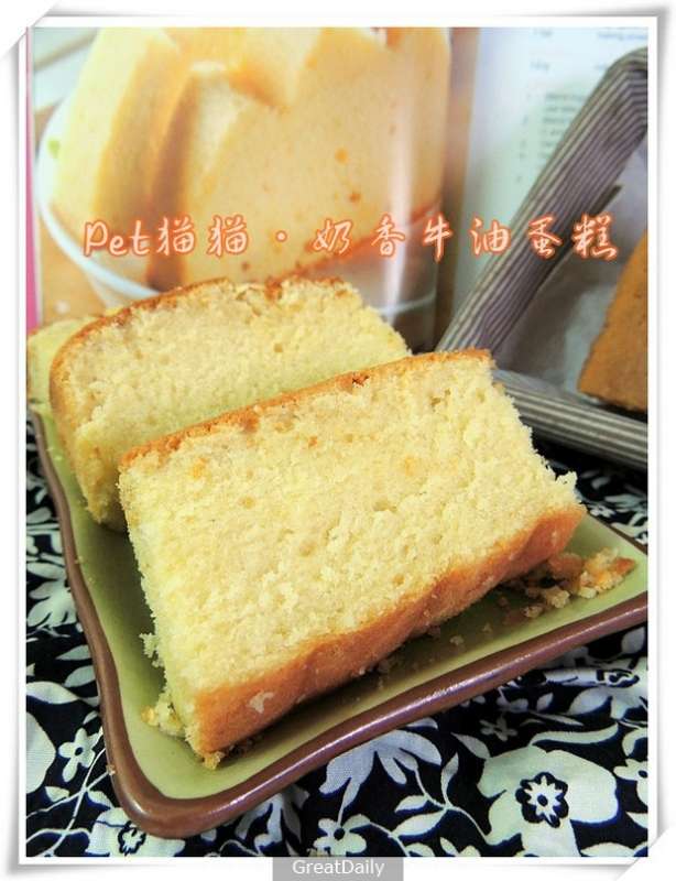 【7種牛油蛋糕的食譜】 味道超香的哦~ 