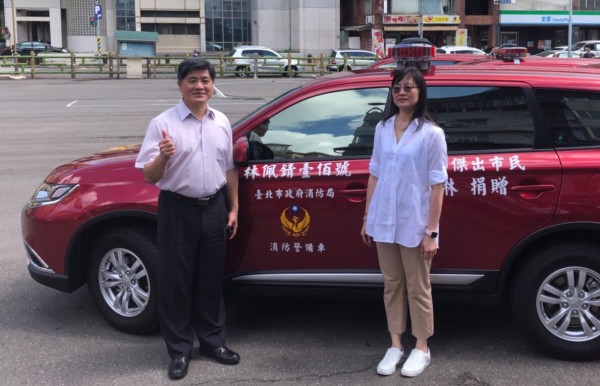 13年捐40輛消防車 女會計師：盡棉薄之力
