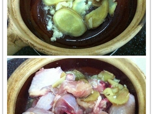 砂鍋麻油雞，美味超下飯！值得一試！ 