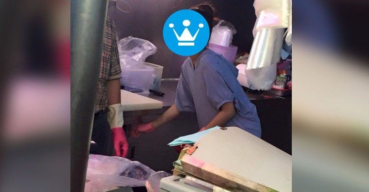逛個魚市場也能遇到正妹！魚市眼鏡妹有「清新鄰家氣質」男客挑魚挑好久：春天來了