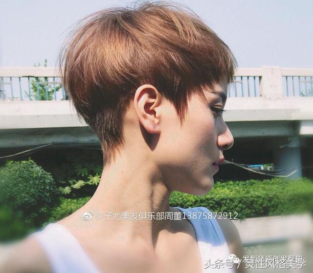 20款夏天流行清爽又俐落的「搓邊」短髮，讓你過足短髮的癮！ 