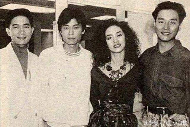 四人合影後，張國榮、梅艷芳相繼身亡，可謂是娛樂圈最詭異的合影！ 