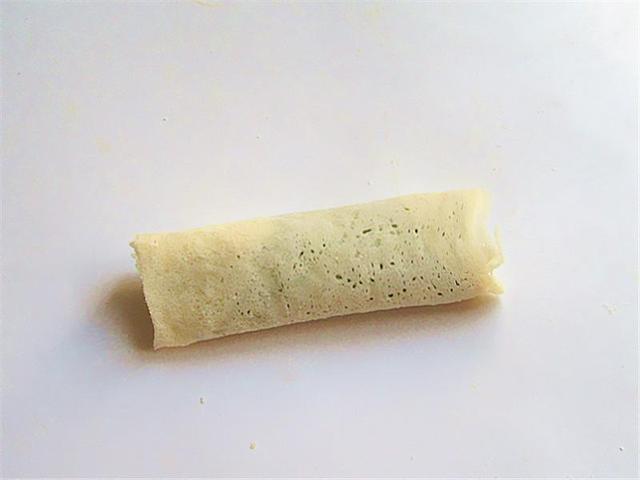過年怎能少了春卷，有了它才能咬春，我一下可以吃十幾個 