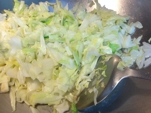 高麗菜炒冬粉就是這樣炒才是最好吃！