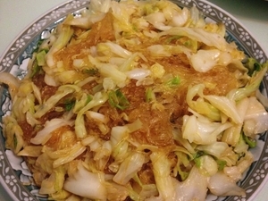 高麗菜炒冬粉就是這樣炒才是最好吃！