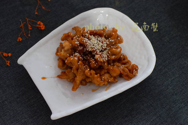 糖醋裡脊，啥時候做都很搶手，教一個簡單的糖醋汁比例