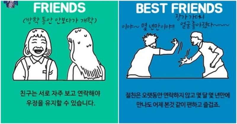 8張圖秒懂「朋友 VS 死黨」最明顯的差別　兩個人不說話也不會感到尷尬 