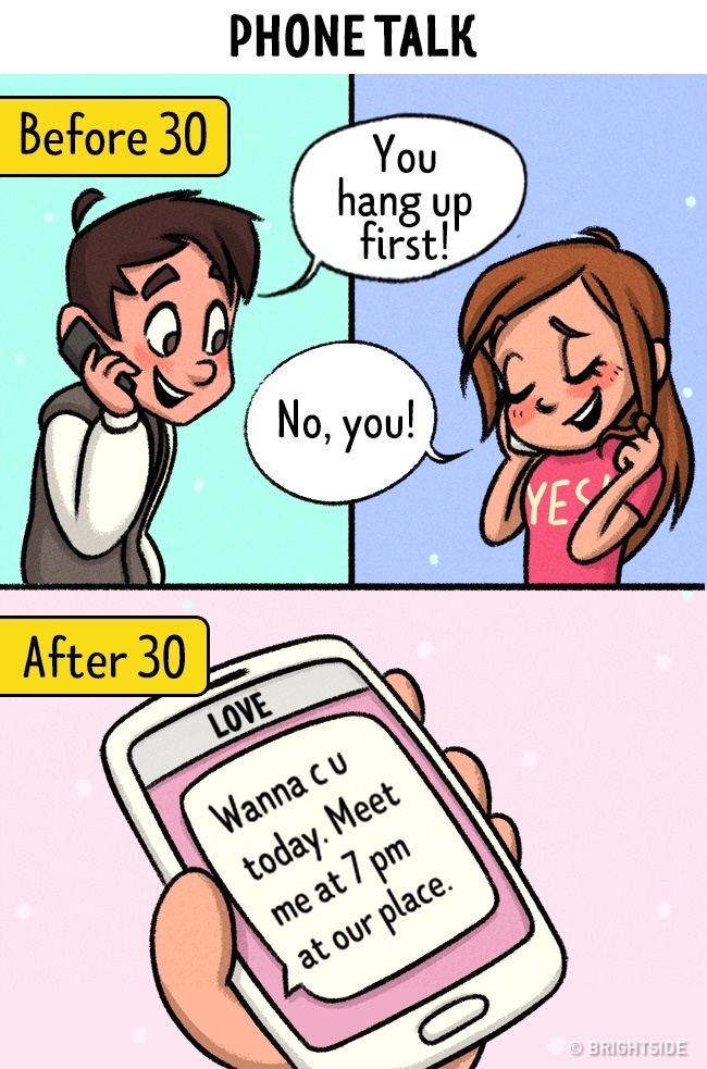 13張戀愛中的女生「30歲前 VS 30歲後」的明顯變化，第一張中肯到男朋友都想哭了！ 