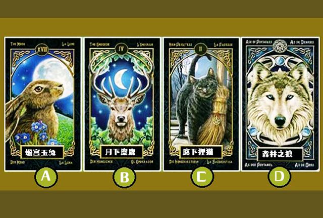 心理學：選一張動物卡牌，測出你給人怎樣的印象！ 