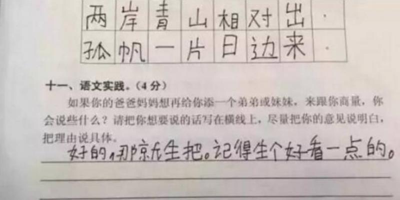 小學生寫作文，語文老師要氣死，我卻笑抽了！這些孩子太有才了！！！