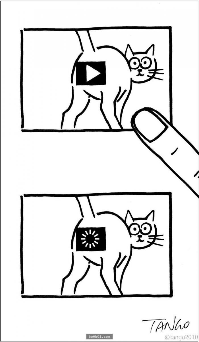 20張「看懂的那一秒會很想笑」的極簡插圖，第五張絕對戳中大家的笑點！ 