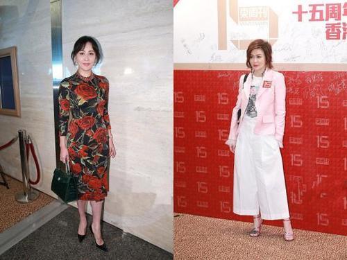 53歲劉嘉玲和55歲關之琳再同台，只相差2歲，差距卻出來了!