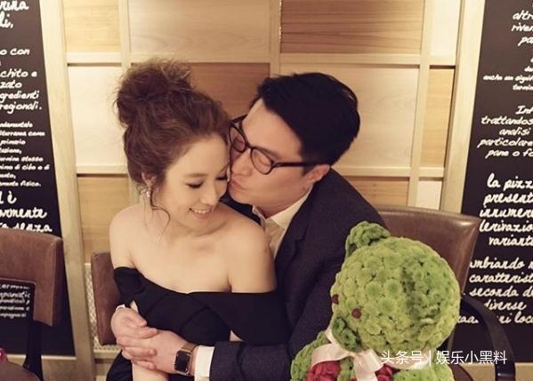 徐子淇夫婦國外甜蜜度假，在漂亮的太太身旁，李家誠顯得體力不支！