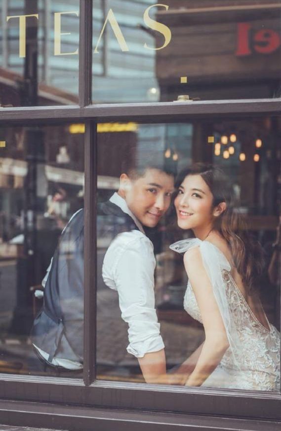 【陳展鵬小清新婚紗照！】單文柔身上的婚紗大有來頭！連楊怡和李亞男都穿著出嫁！