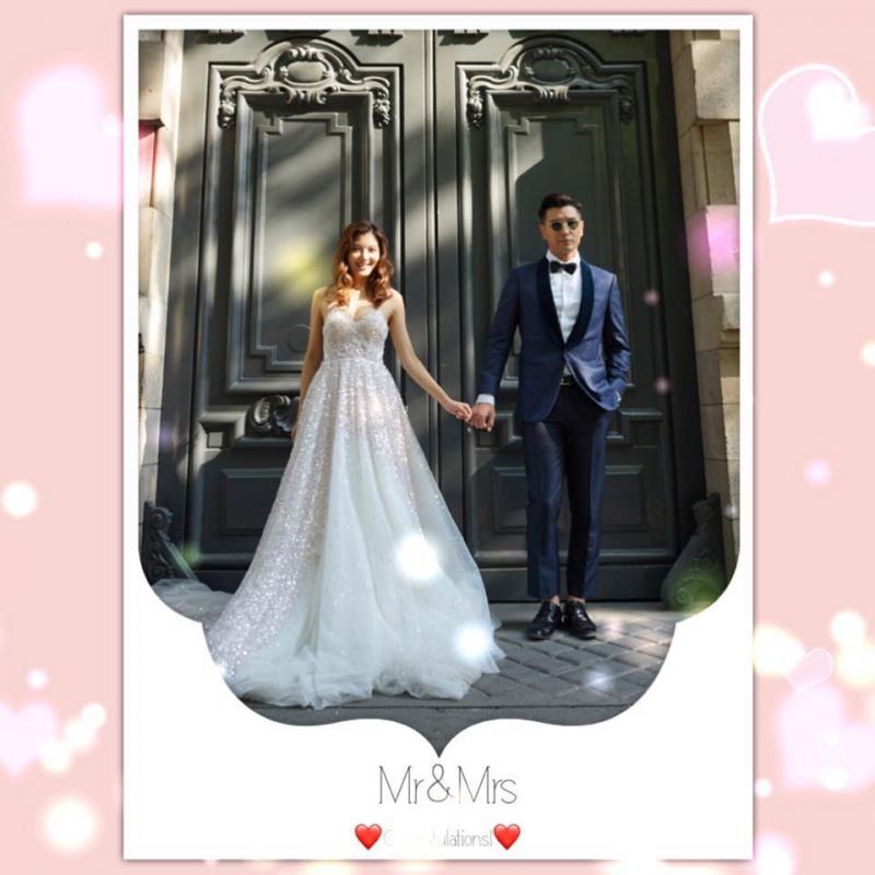 【又喜訊！】TVB又一視帝宣布結婚：「是時候用最大努力建立美滿的家~」10張婚紗照超唯美！準新娘每一張笑得好開懷！