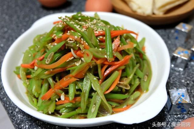 豆角別只用來燉或炒了，試試這麼做，清爽脆嫩，特好吃！ 