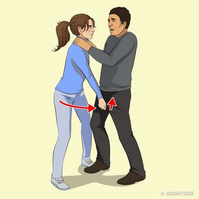 一定要下毒手！　7個讓弱女子可以打敗彪形大漢的「簡易防身術」　頭部就是妳超強的武器