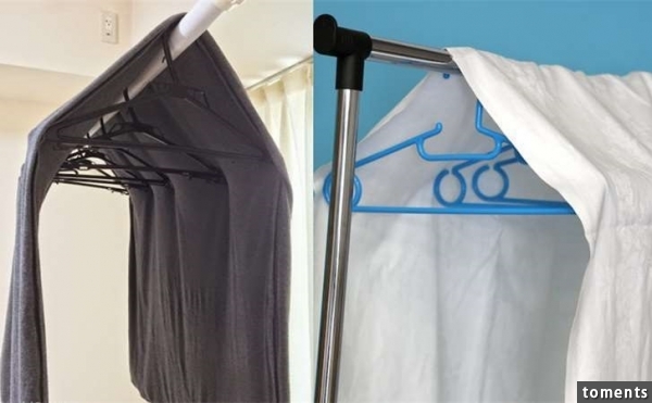 室內曬衣服「快乾」神技！再也不會碰到衣服怎麼曬都濕濕的問題！租屋族必看！