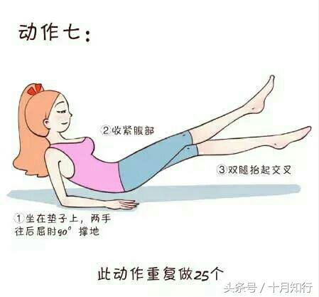 居家練全身，9個動作，簡單睡前練，虐爆腰臀腿，練出魔鬼身材