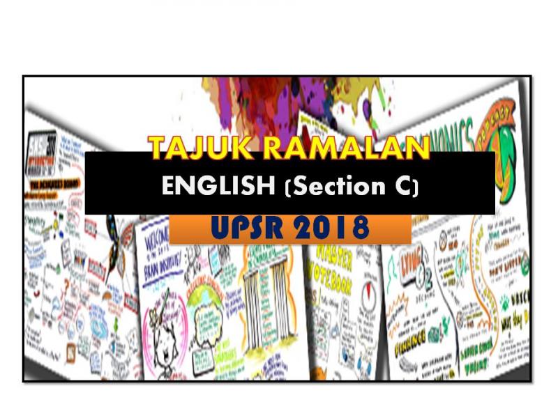 Ramalan Essay English Paper 2 (UPSR英文書寫試卷預測題目 )