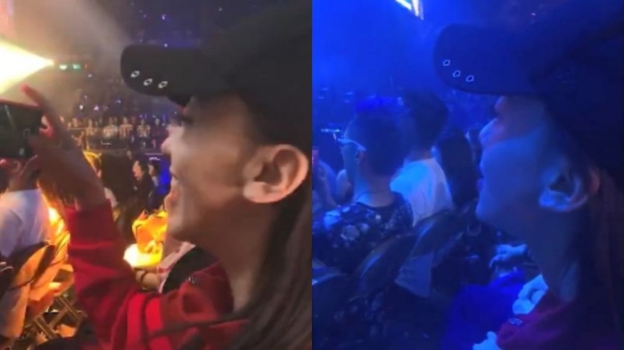 【香港地區】林俊傑開唱！「迷妹」吳謹言親到紅館捧場！